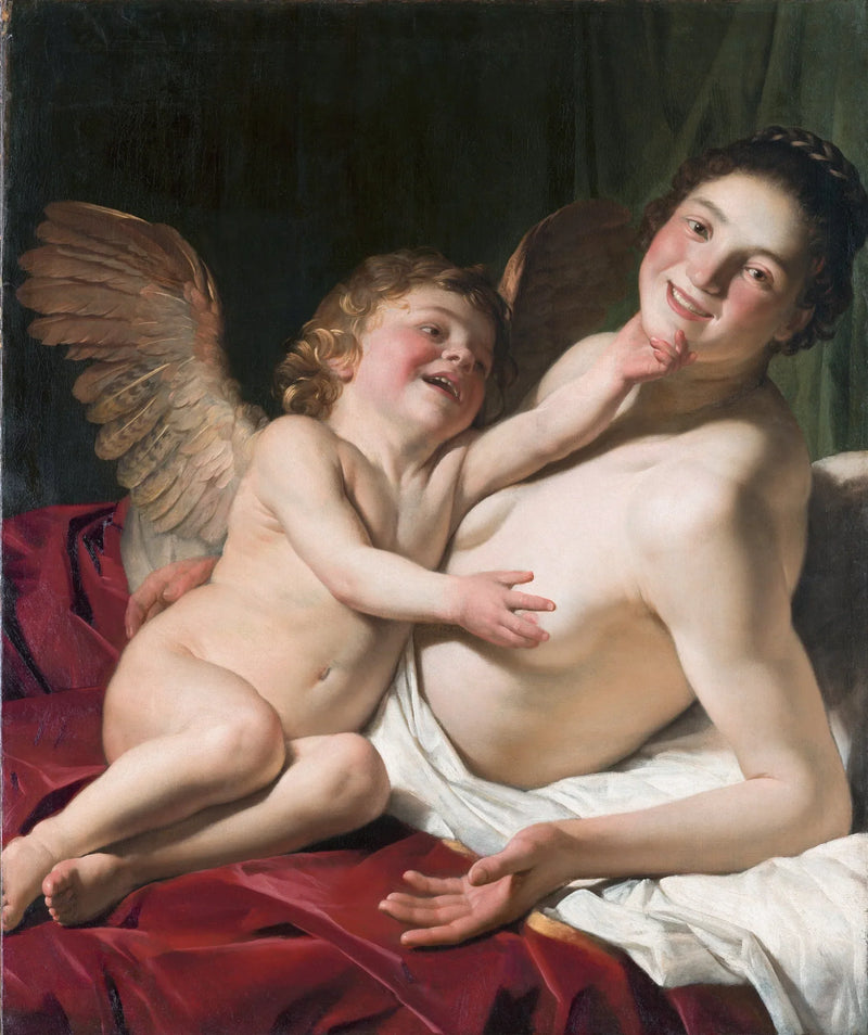 Vênus e Cupido - Gerrit van Honthorst