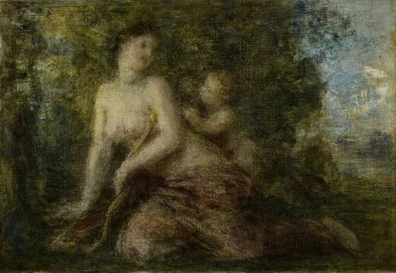 Vênus e Cupido - Henri Fantin-Latour