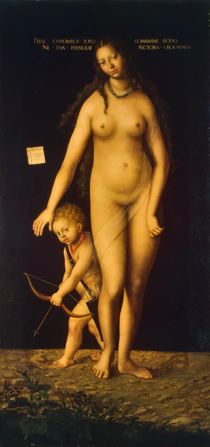 Vênus e Cupido - Lucas Cranach, o Velho