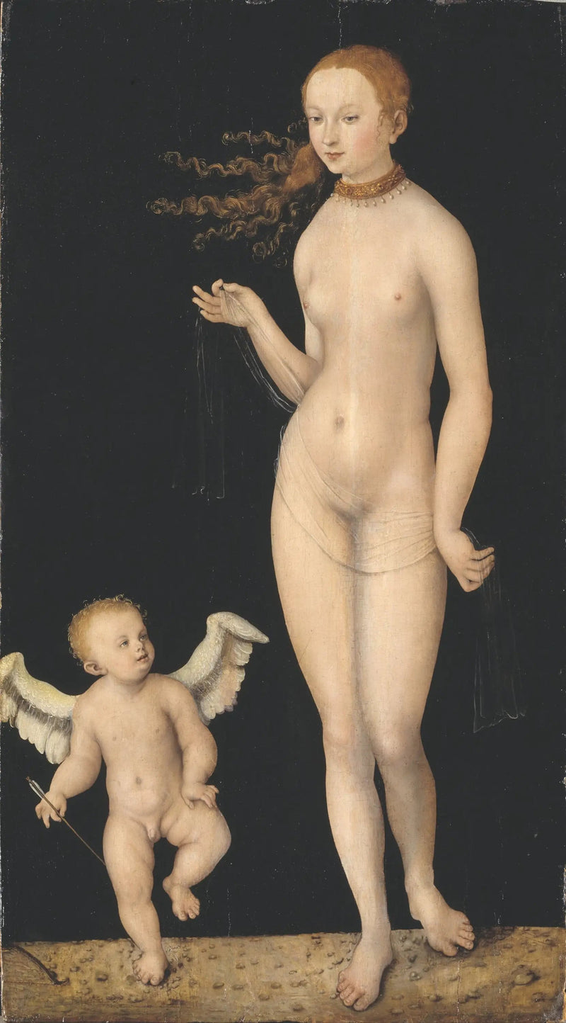 Vênus e Cupido - Lucas Cranach, o Velho