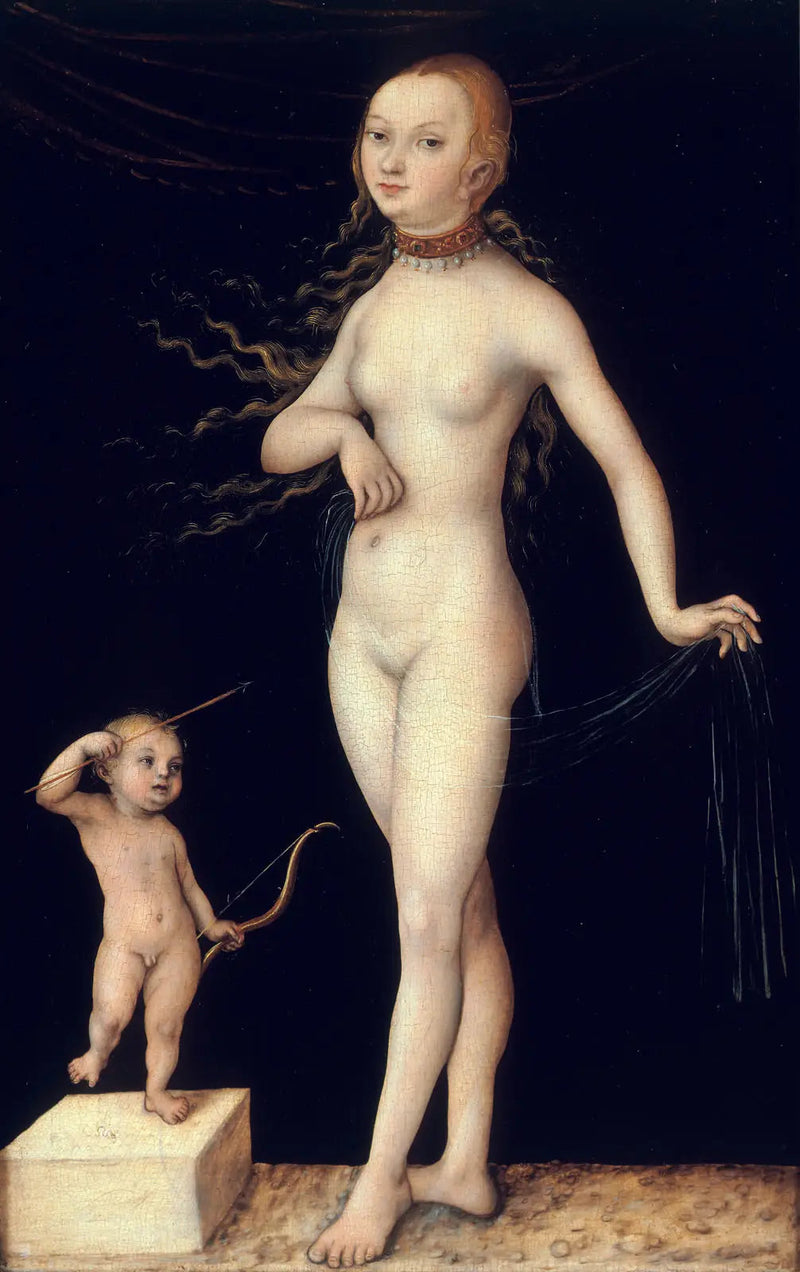 Vênus e Cupido - Lucas Cranach, o Velho