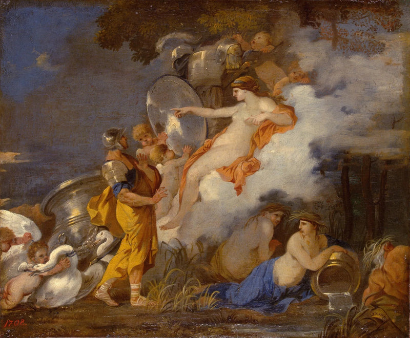 Vénus et Énée - Sébastien Bourdon