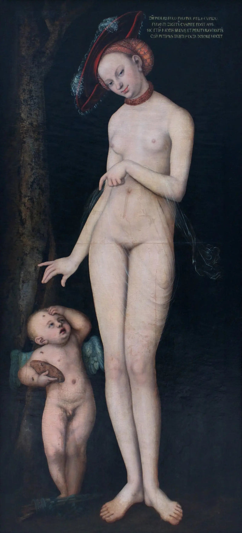 Vênus e o Amor - Lucas Cranach, o Velho