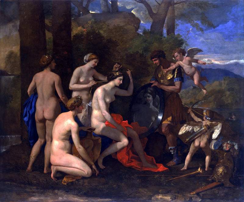 Vênus e Marte - Nicolas Poussin