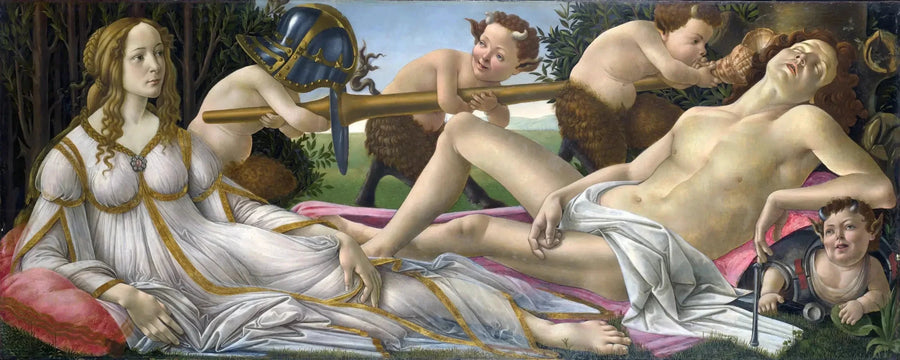 Vênus e Marte - Sandro Botticelli