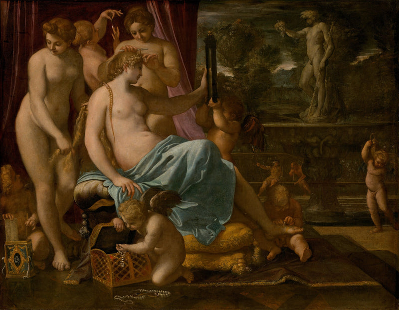 Vênus adornada pelas Graças - Annibale Carracci