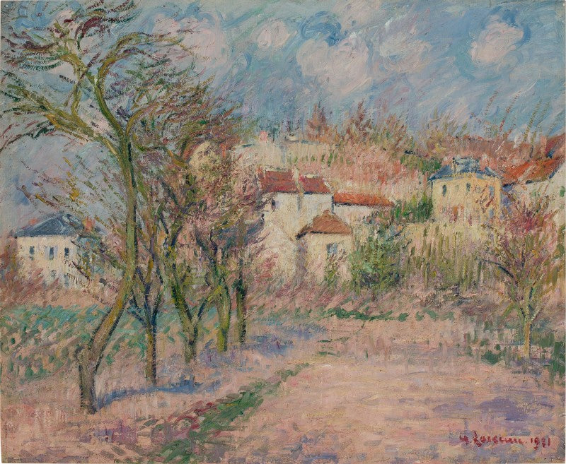 Verger em Hérouville (Seine-et-Oise) - Gustave Loiseau