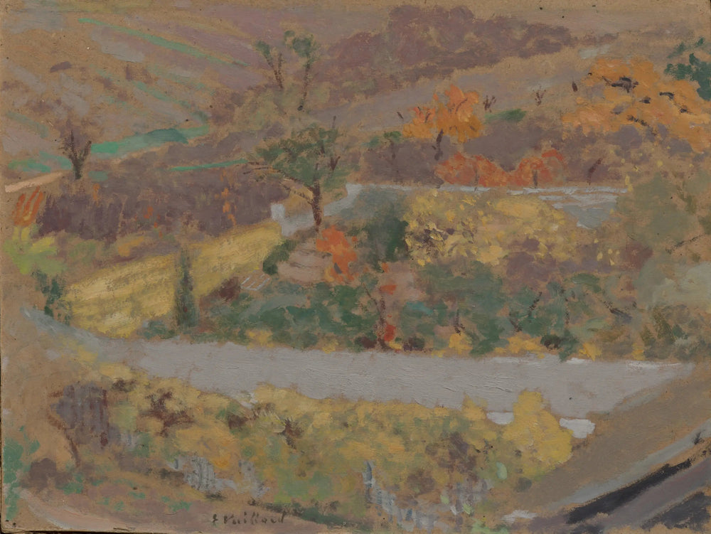 Verger - Édouard Vuillard image 1 reproduction artisanale de tableau