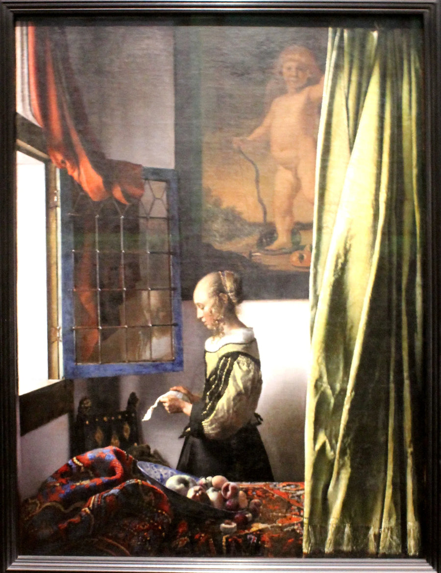 A Leitura à Janela - Johannes Vermeer