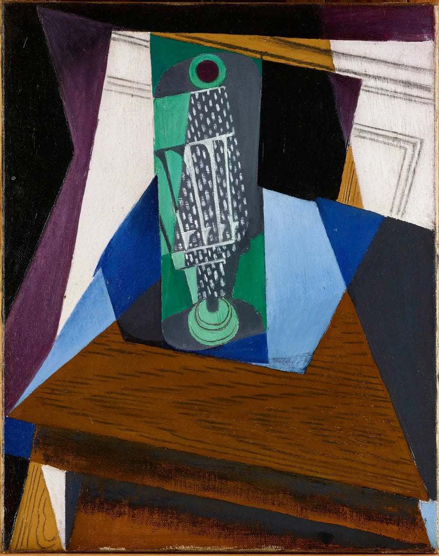 Espelho sobre uma mesa - Juan Gris