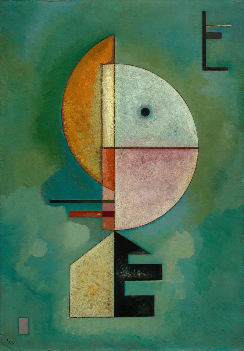 Para cima - Vassily Kandinsky