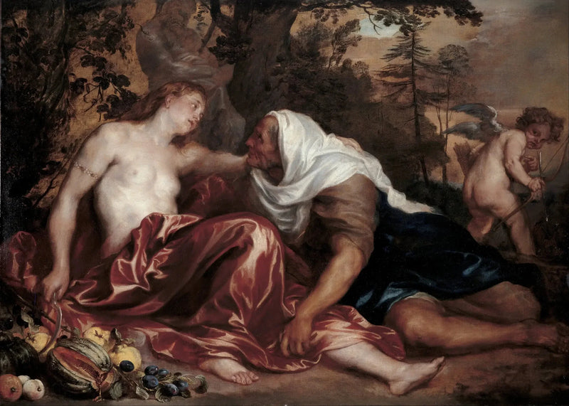 Vertumne e Pomona (Van Dyck) - Antoine van Dyck