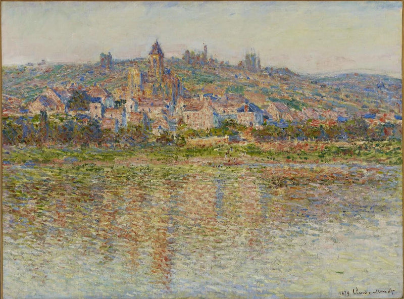 Vétheuil no verão W534 - Claude Monet