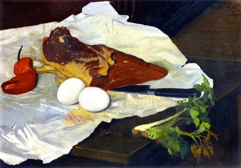Carne e carne - Félix Vallotton