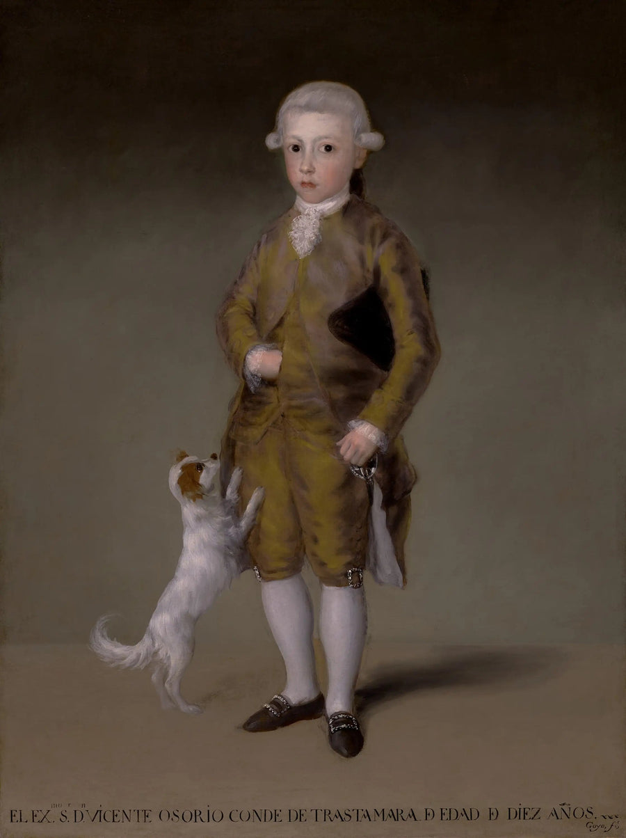 Vicente Osorio de Moscoso, conde de Trastamara - Francisco de Goya