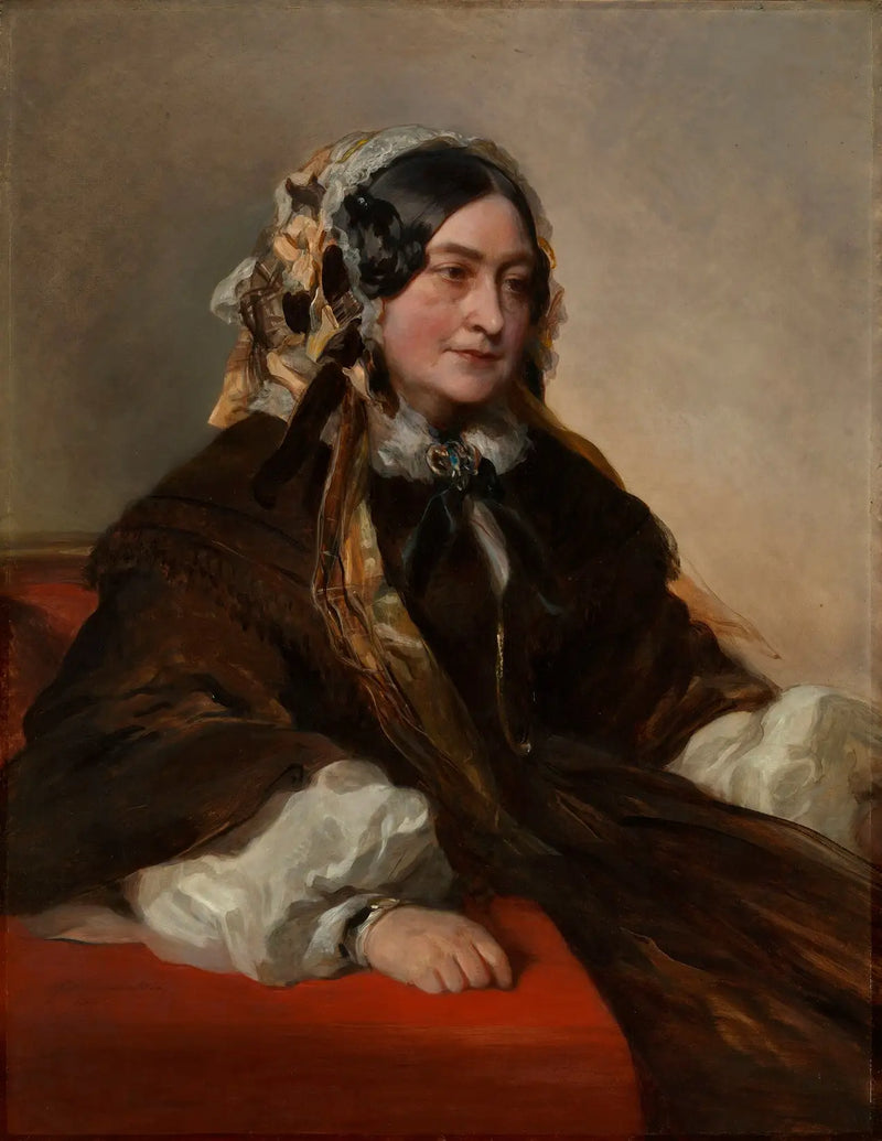 Rainha Victoria, duquesa de Kent (1786-1861) - Franz Xaver Winterhalter