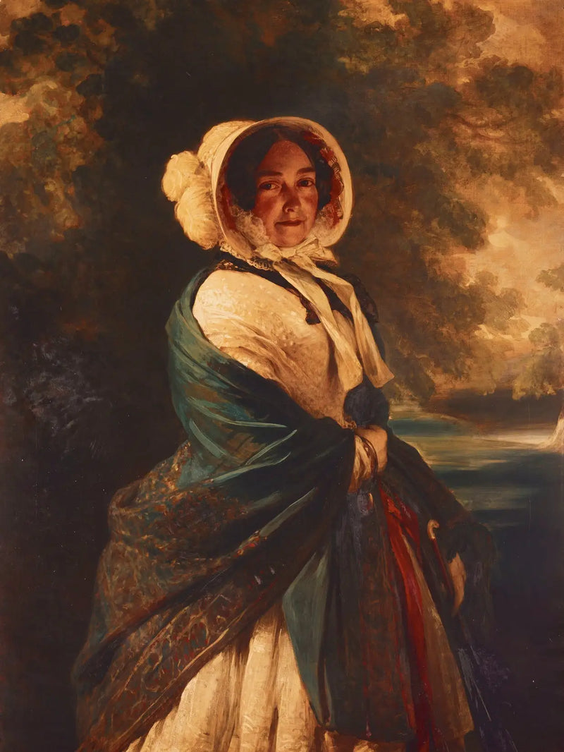 Rainha Victoria, duquesa de Kent (1786-1861) - Franz Xaver Winterhalter
