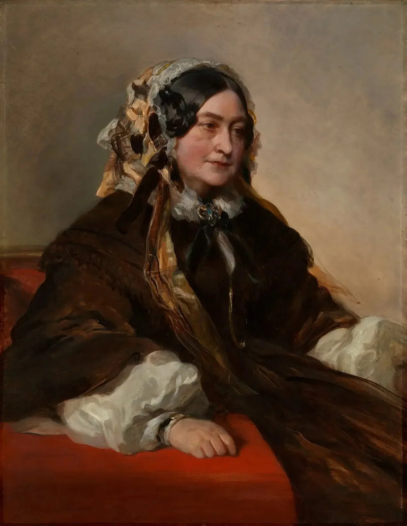 Rainha Victoria, duquesa de Kent (1786-1861) - Franz Xaver Winterhalter