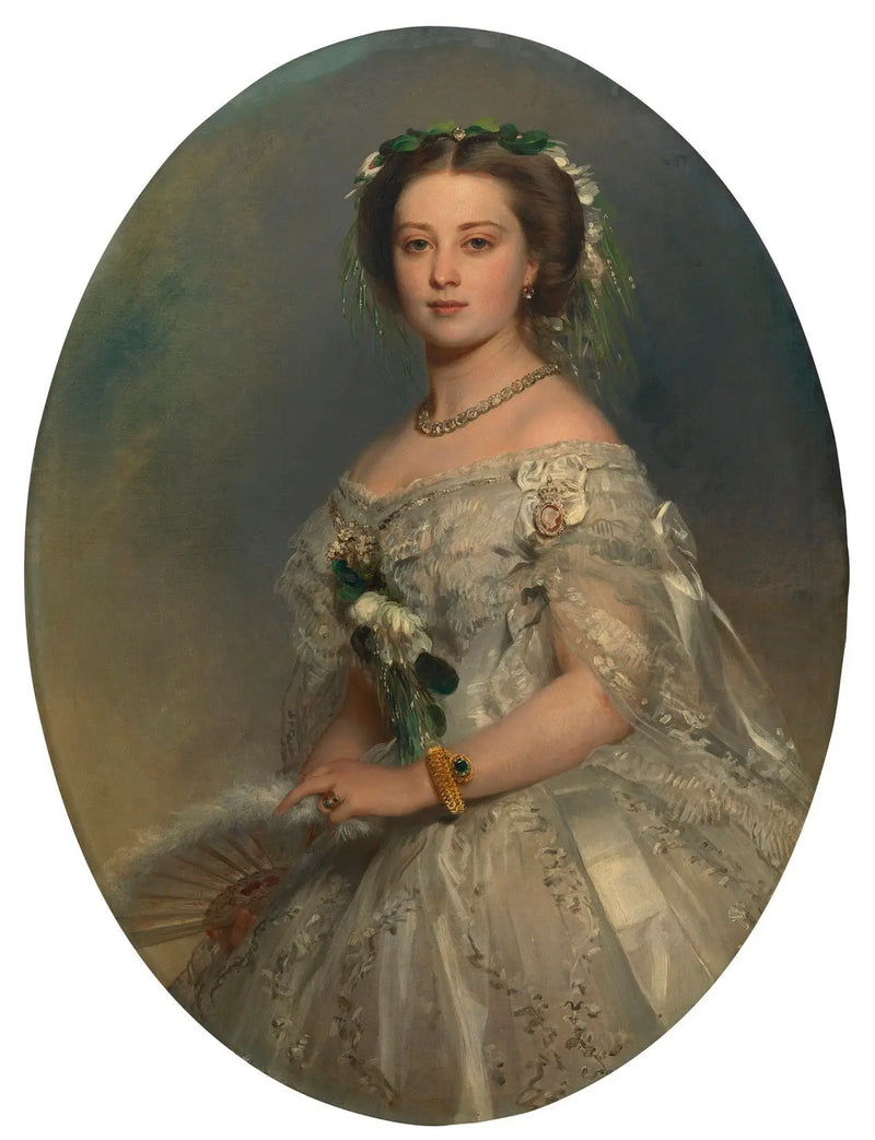 Victoria, princesa real (1840-1901), posteriormente imperatriz Frederico da Alemanha - Franz Xaver Winterhalter