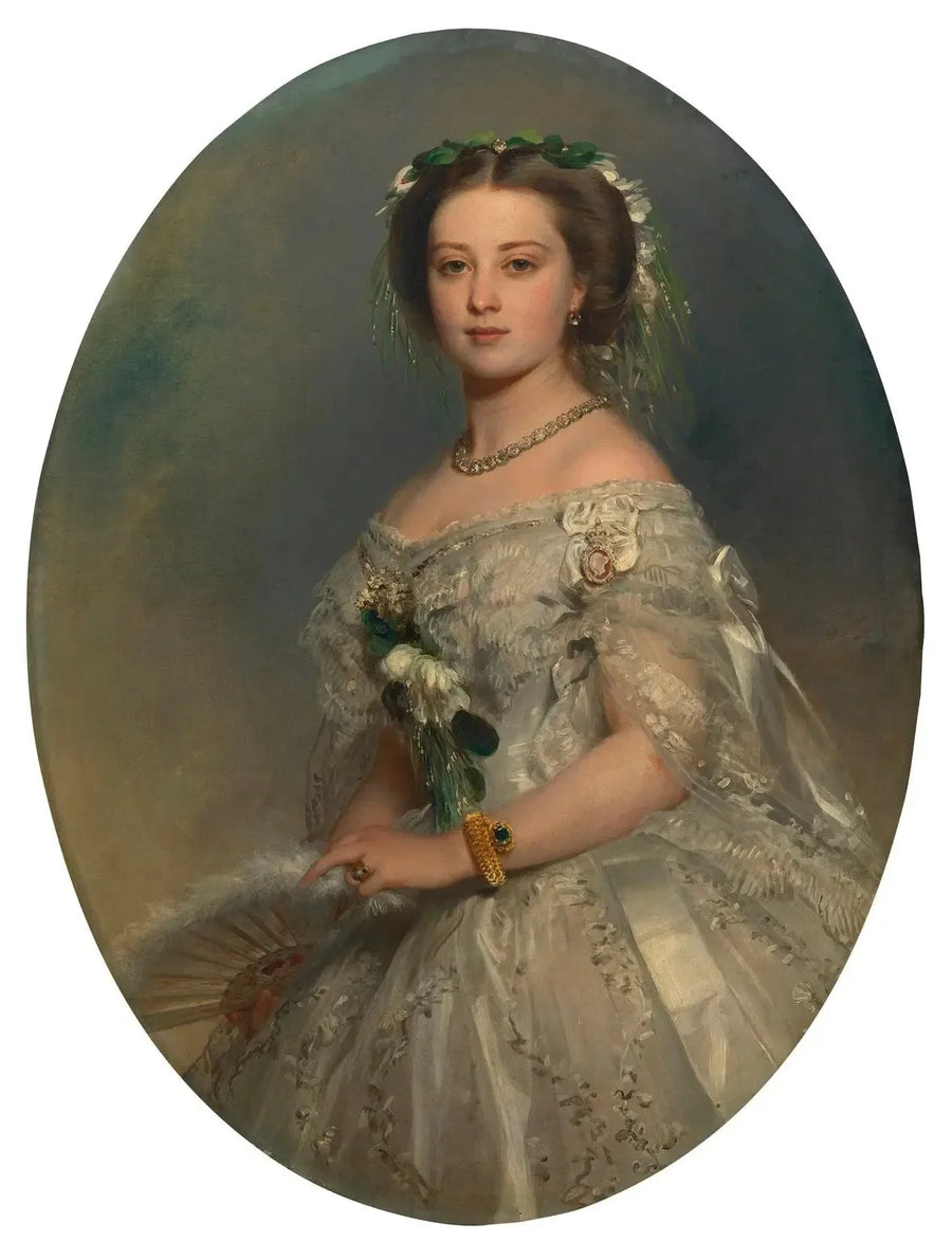 Victoria, princesa real (1840-1901), posteriormente imperatriz Frederico da Alemanha - Franz Xaver Winterhalter