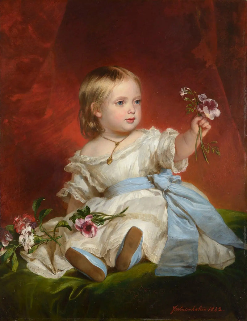 Victoria, princesa real - Franz Xaver Winterhalter