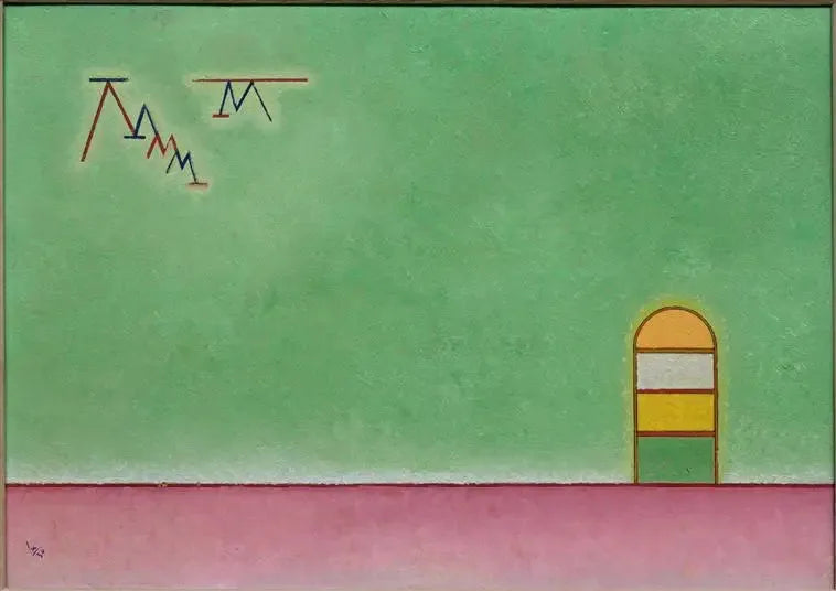 Verde vazio - Vassily Kandinsky