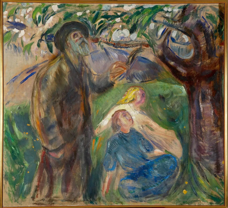 Vida: lado esquerdo - Edvard Munch