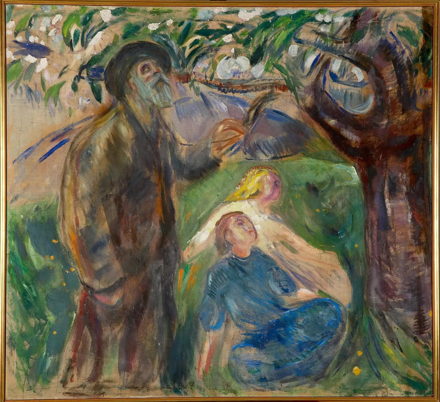 Vida: lado esquerdo - Edvard Munch
