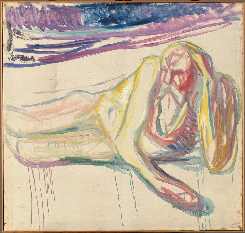Velho Homem - Edvard Munch