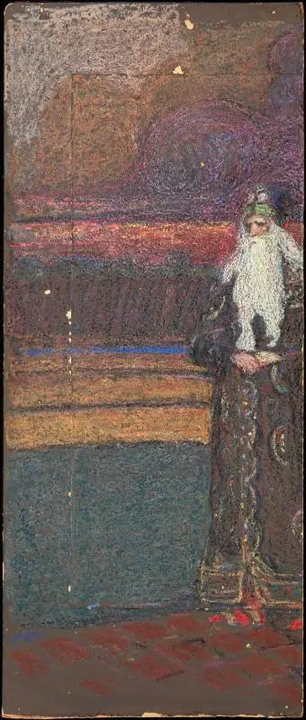 Velho barbudo - Vassily Kandinsky