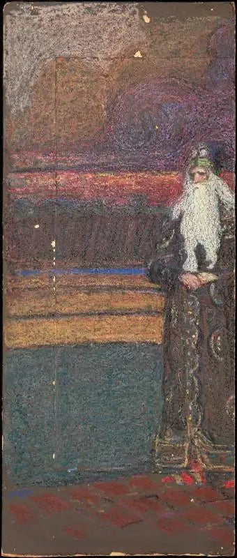 Velho barbudo - Vassily Kandinsky