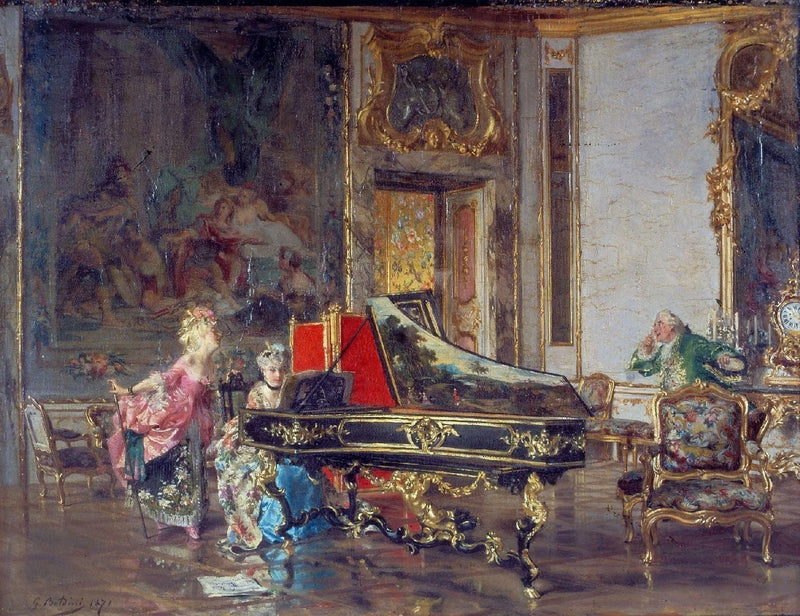 Canção antiga (I) - Giovanni Boldini