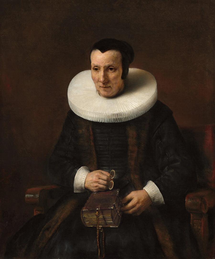 Uma velha senhora com um livro - Rembrandt