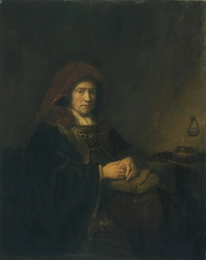 Velha mulher de óculos - Rembrandt