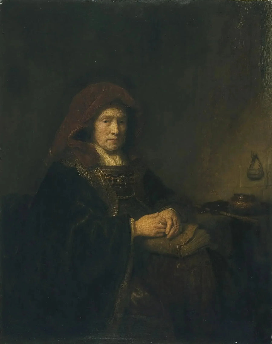 Velha mulher de óculos - Rembrandt