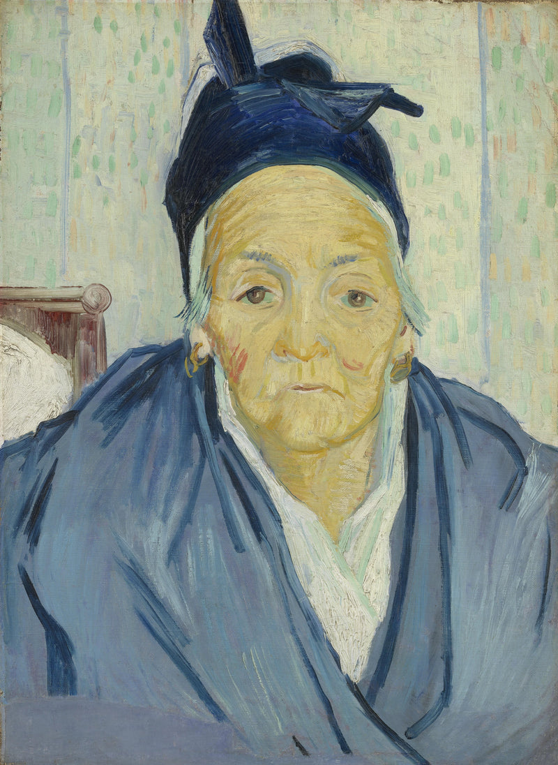 Uma velha mulher de Arles - Vincent van Gogh