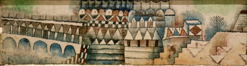 Cidade velha e ponte - Paul Klee