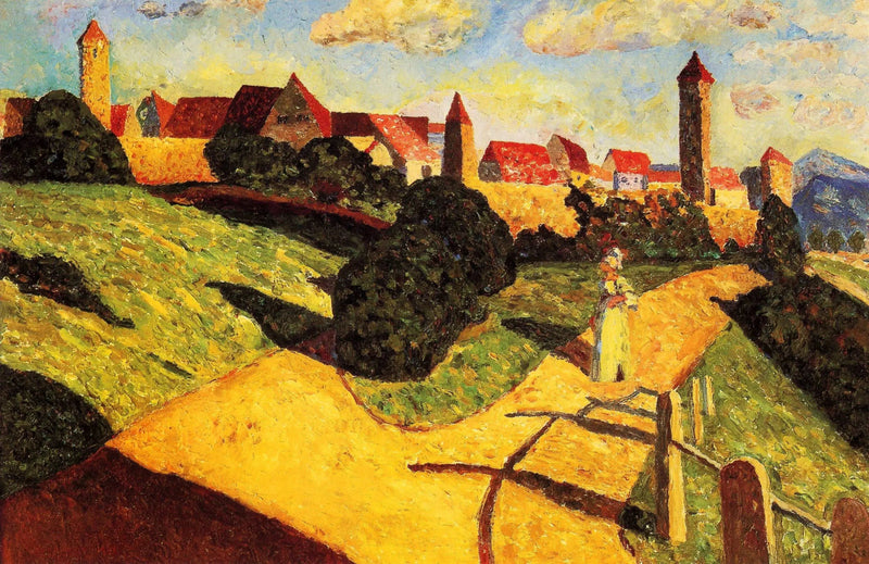 Cidade Velha II - Vassily Kandinsky