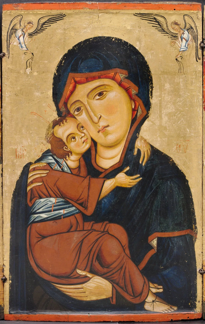 Virgem com o Menino e santos - Berlinghiero Berlinghieri