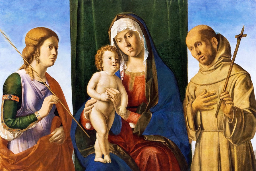 Virgem com o Menino e santos - Cima da Conegliano