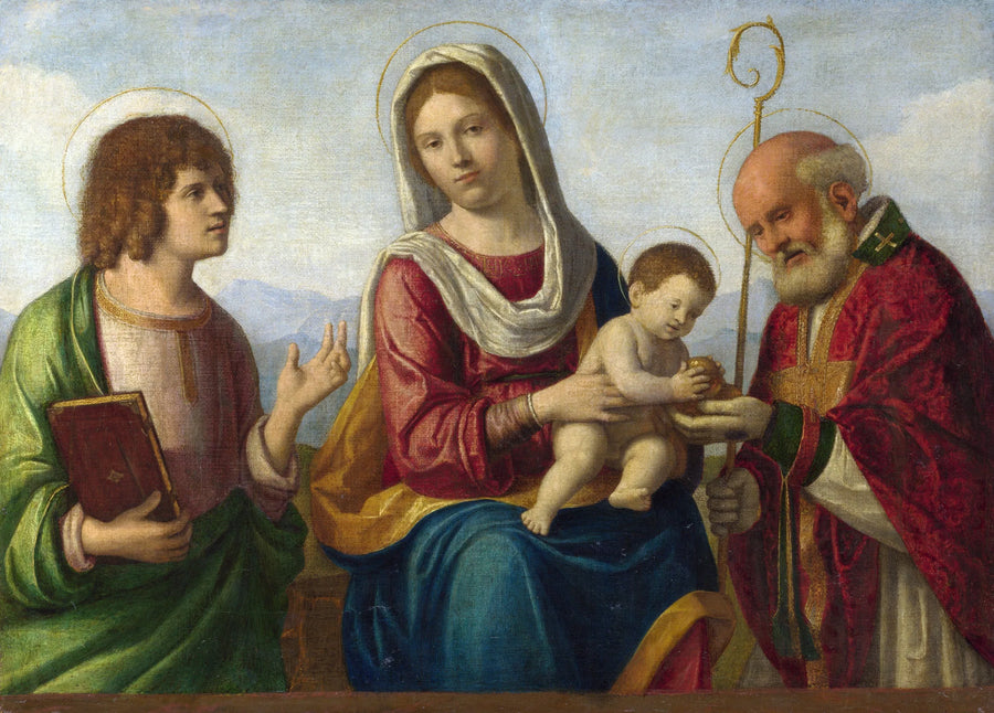 Virgem com o Menino e santos - Cima da Conegliano