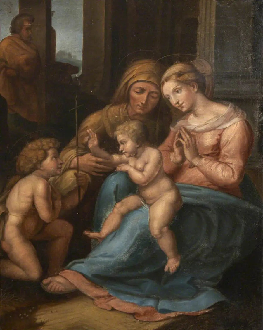 Virgem com o Menino e São João Batista - Rafael Sanzio