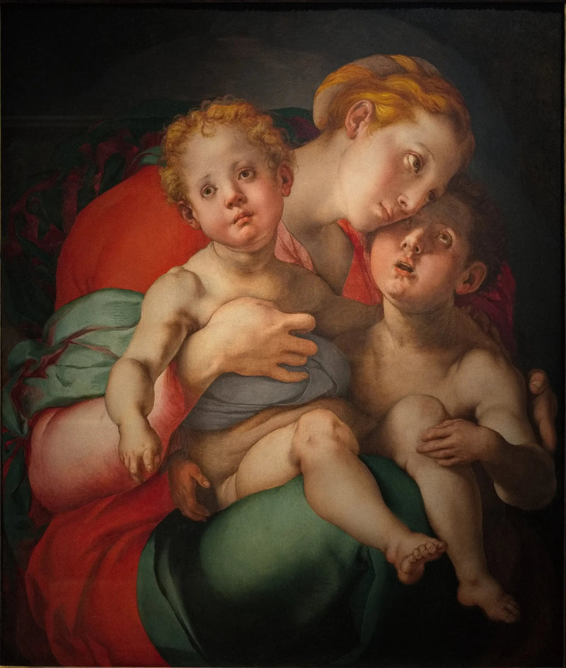 Virgem com o Menino e o Pequeno São João - Pontormo