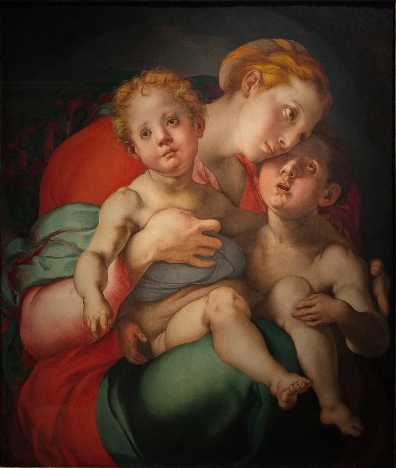 Virgem com o Menino e o Pequeno São João - Pontormo