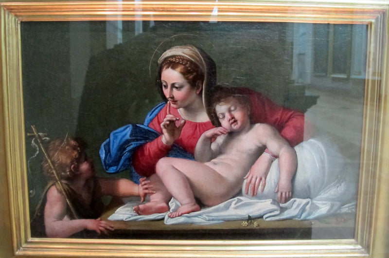 Virgem com o Menino e São João - Domenichino