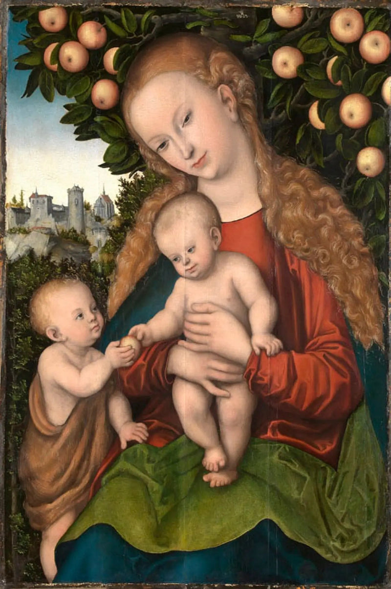 Virgem com o Menino e São João - Lucas Cranach, o Velho