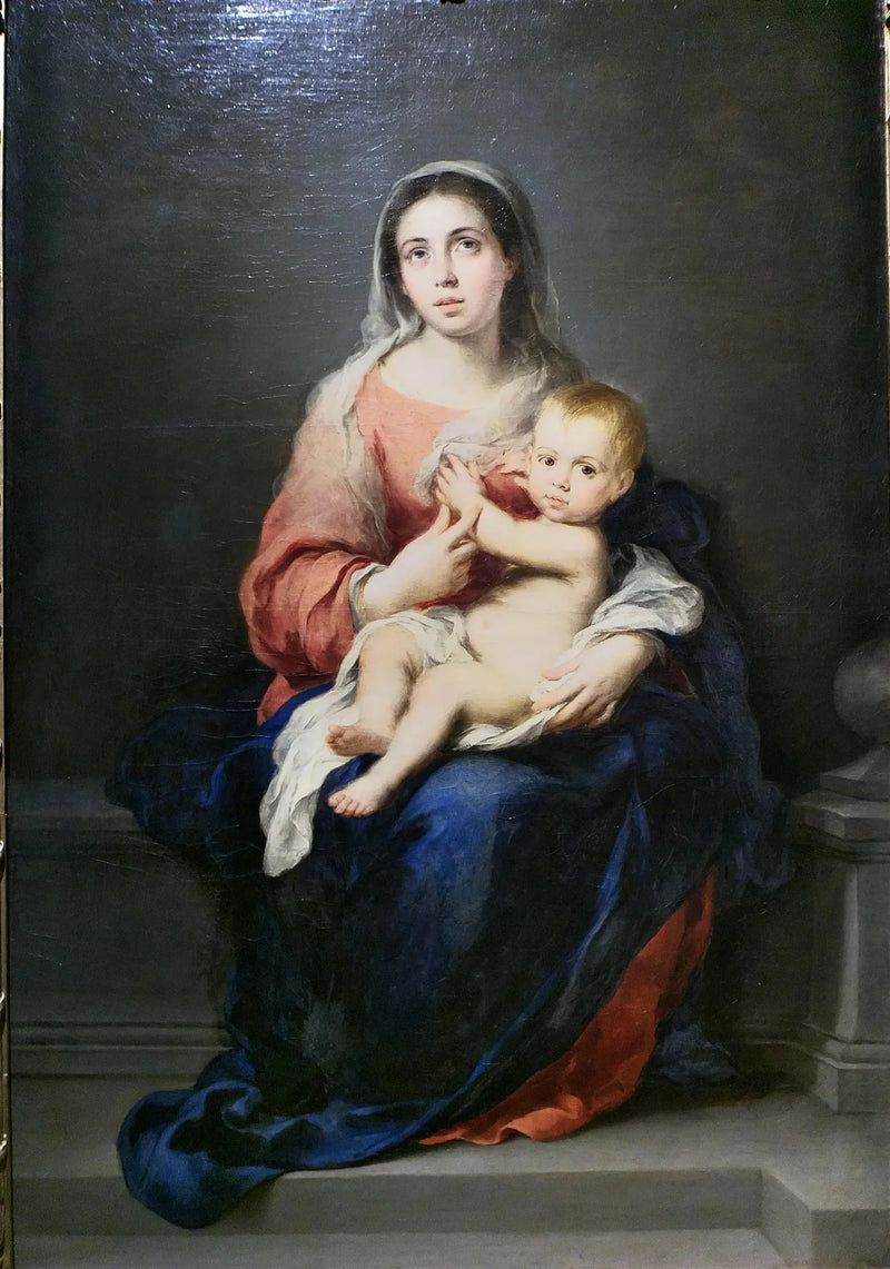 Virgem com o Menino - Bartolomé Esteban Murillo