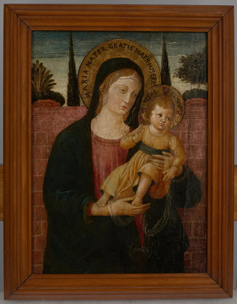 Virgem com o Menino - Benozzo Gozzoli