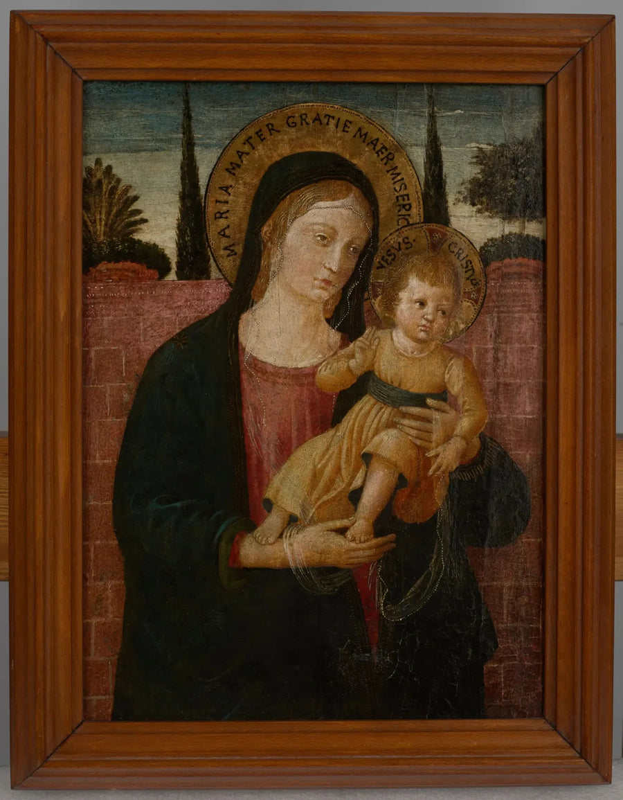 Virgem com o Menino - Benozzo Gozzoli