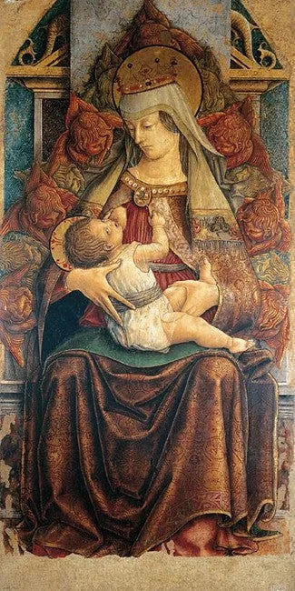 Virgem com o Menino - Carlo Crivelli